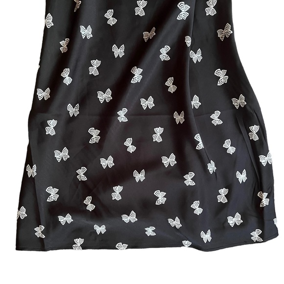 90s Bows Black Mini Dress - Picture 4 of 10